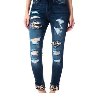 Kan Kan Cheetah Jeans